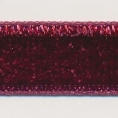 Single-Face Velveteen Ribbon #17 Berry