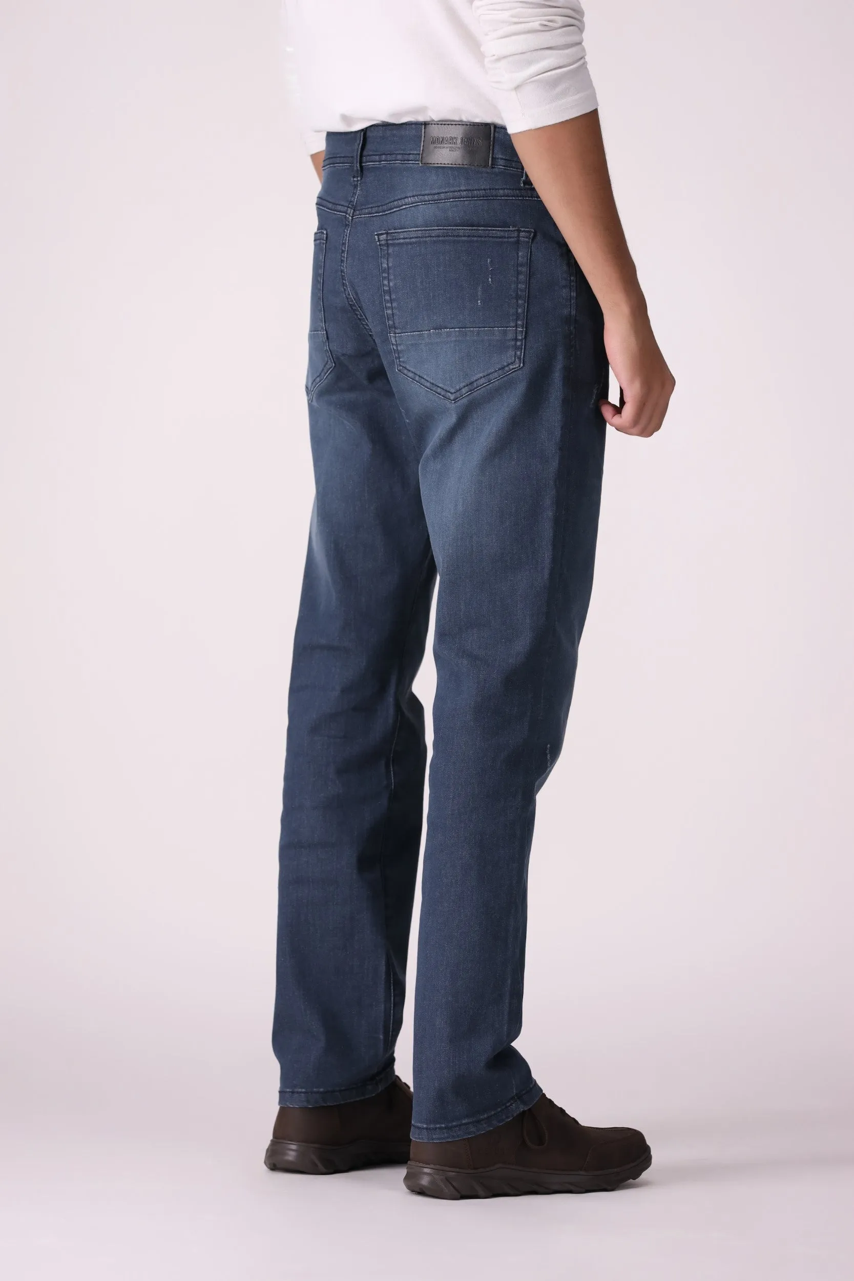 SLIM-STRIGHT FIT STRETCH JEANS