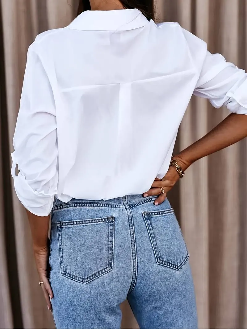 Solveig - relaxed casual blouse for women