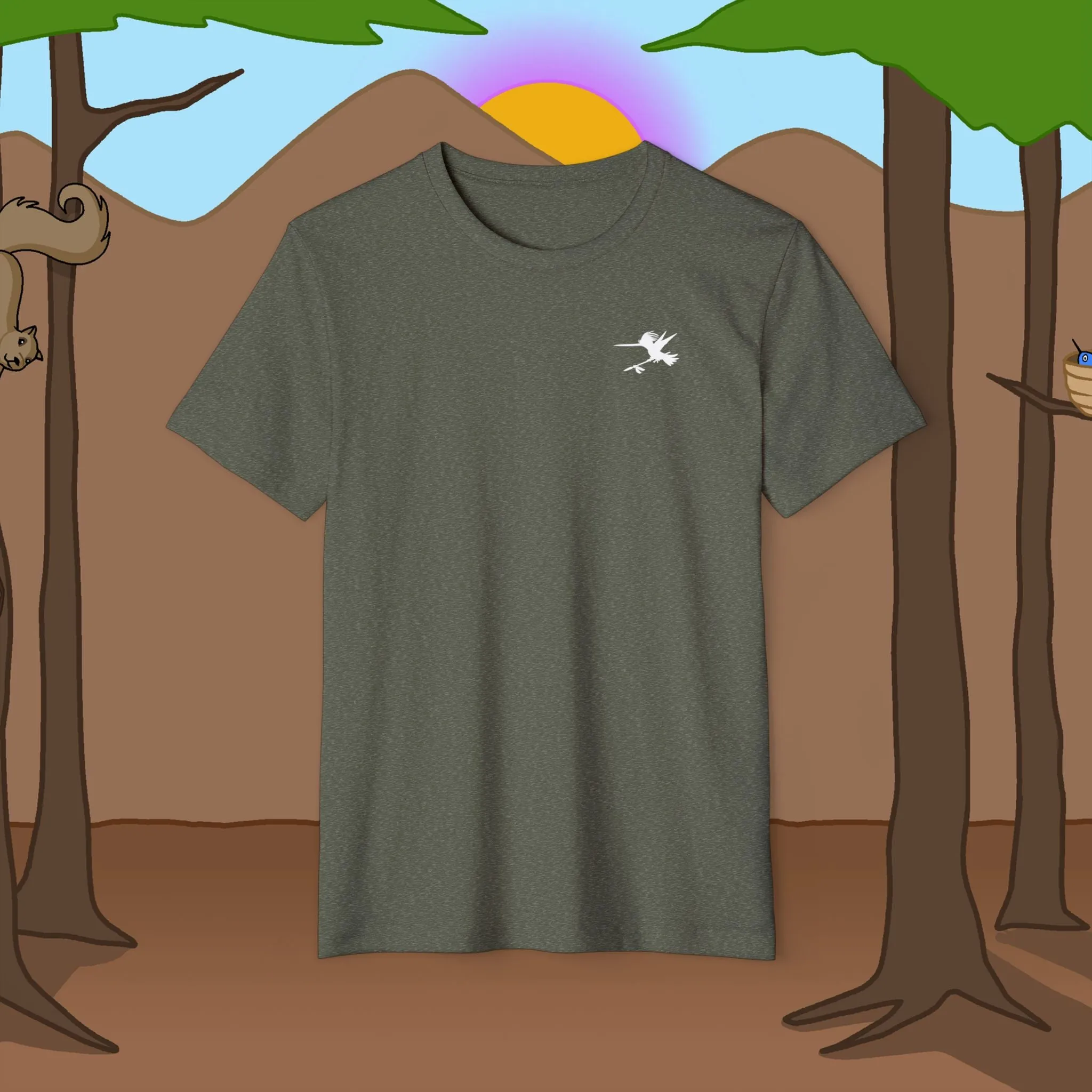 Spear Warrior Recycled Organic Loose Fit T-Shirt
