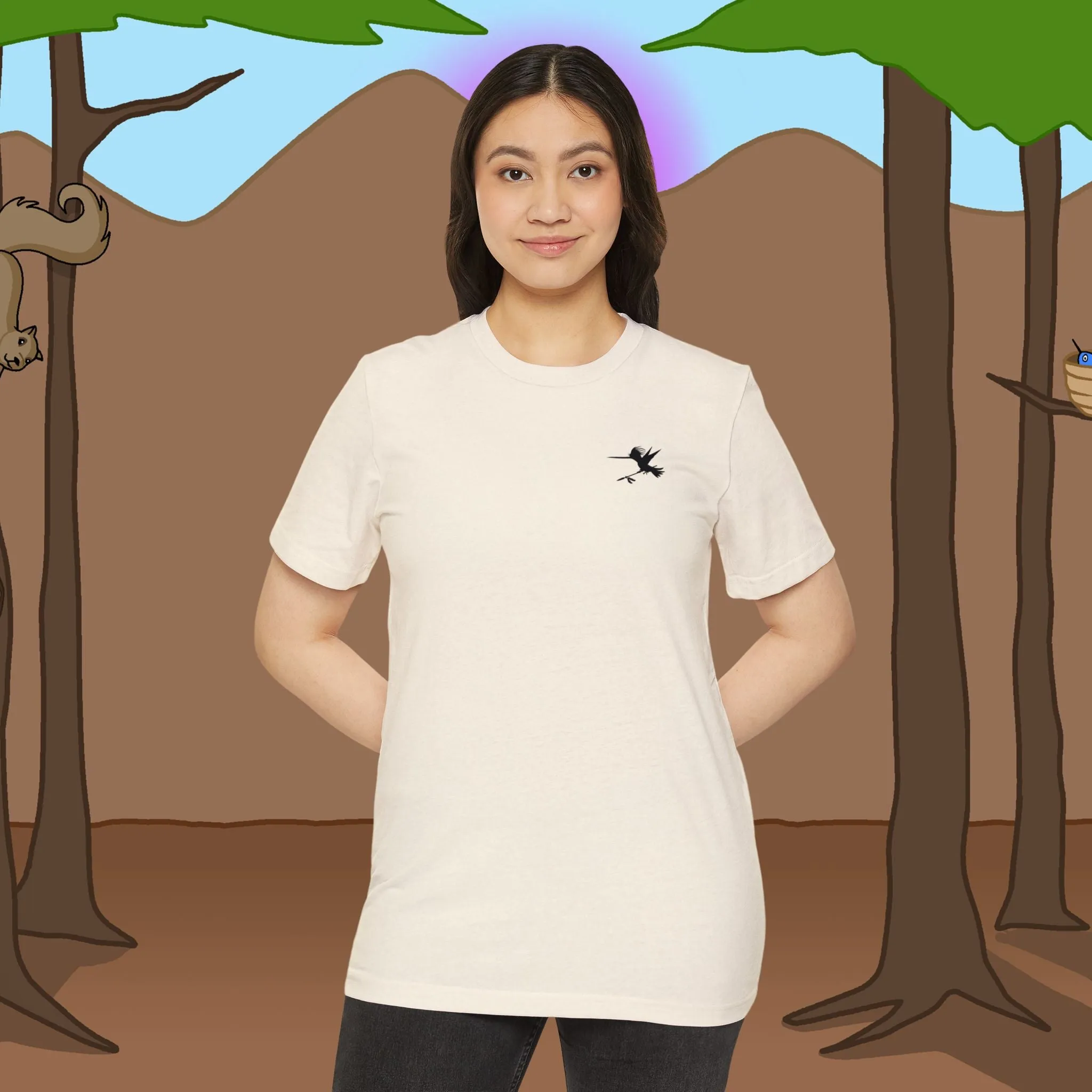 Spear Warrior Recycled Organic Loose Fit T-Shirt