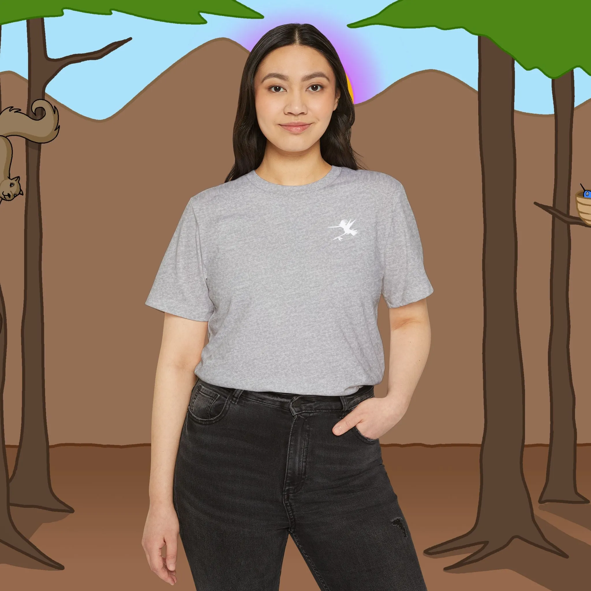 Spear Warrior Recycled Organic Loose Fit T-Shirt