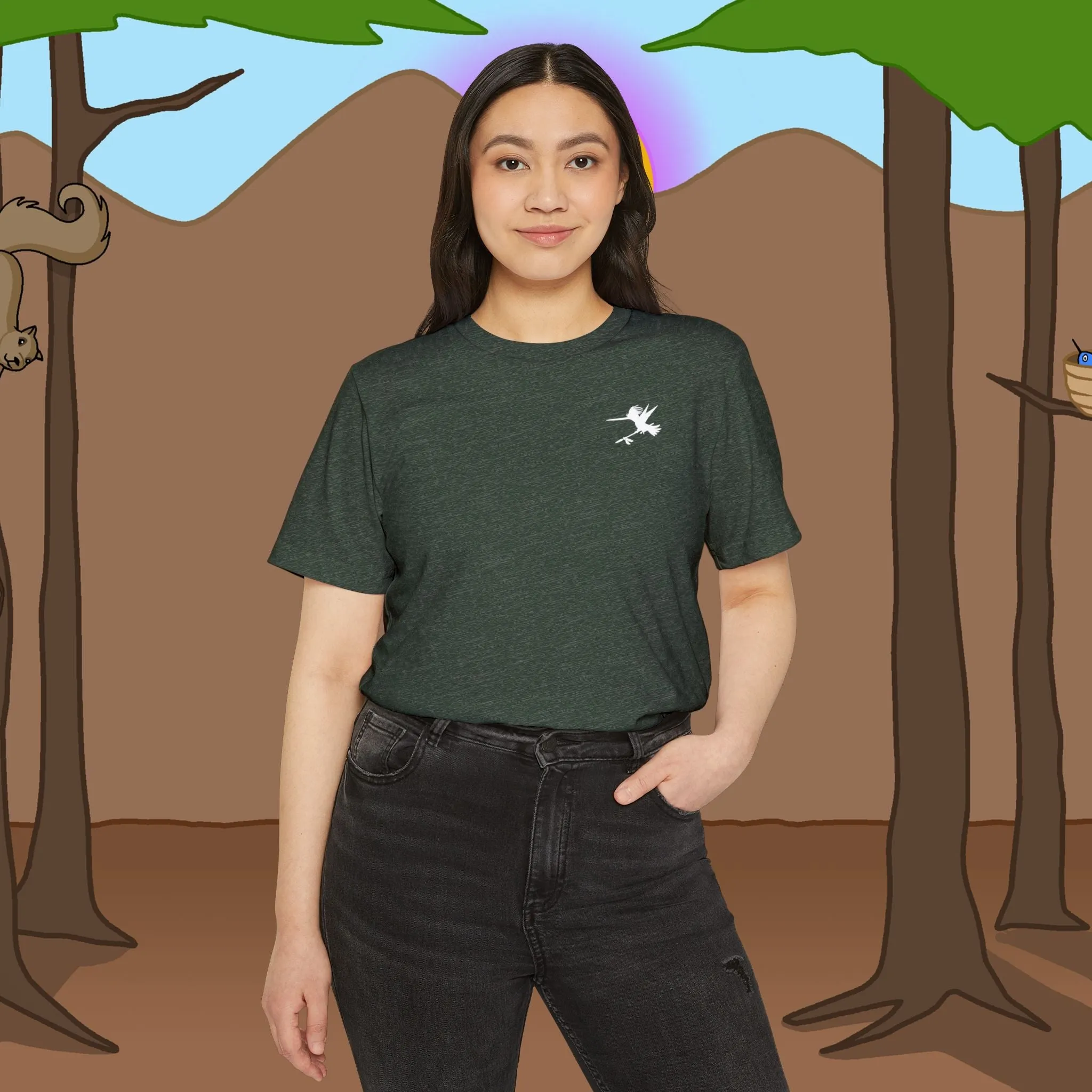 Spear Warrior Recycled Organic Loose Fit T-Shirt