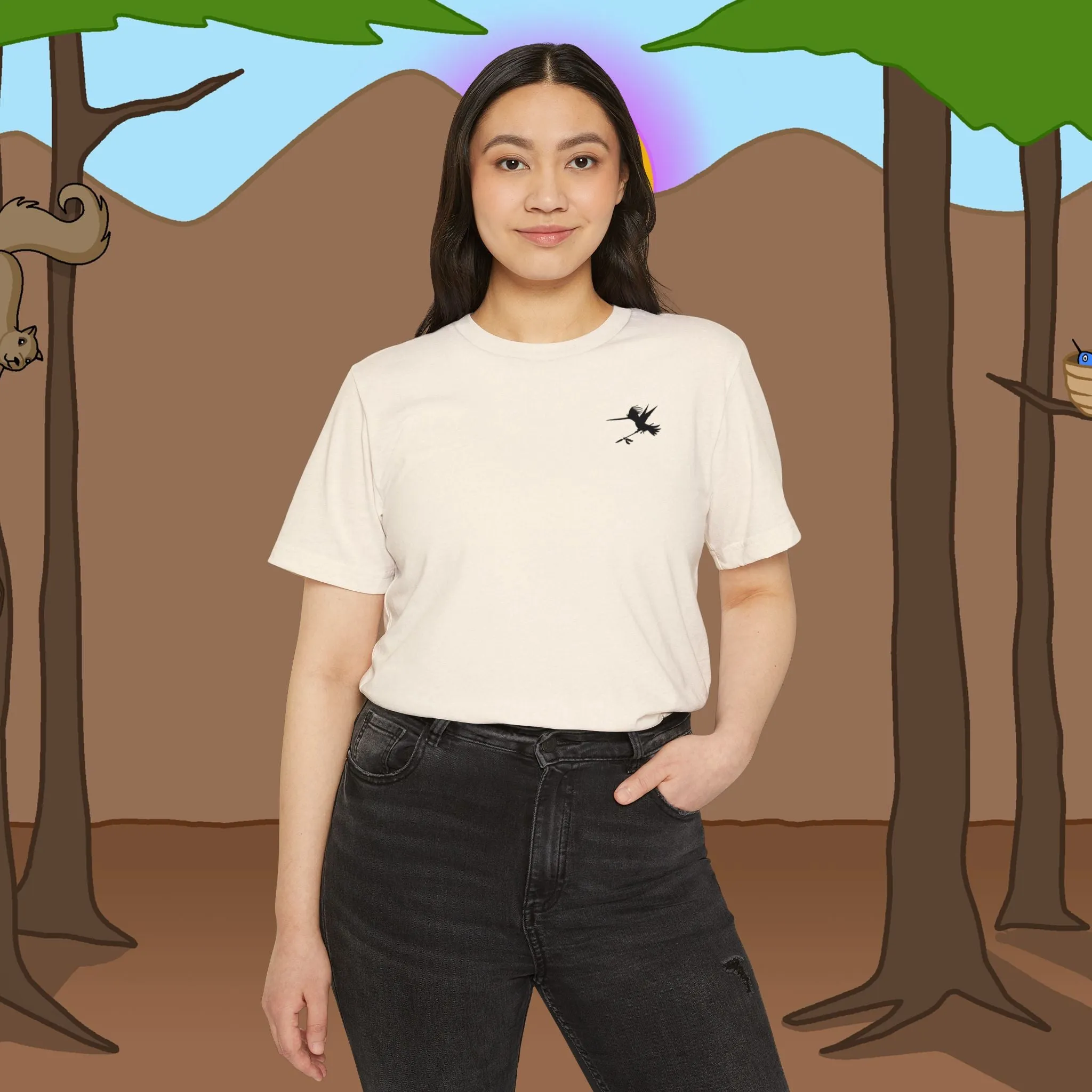 Spear Warrior Recycled Organic Loose Fit T-Shirt