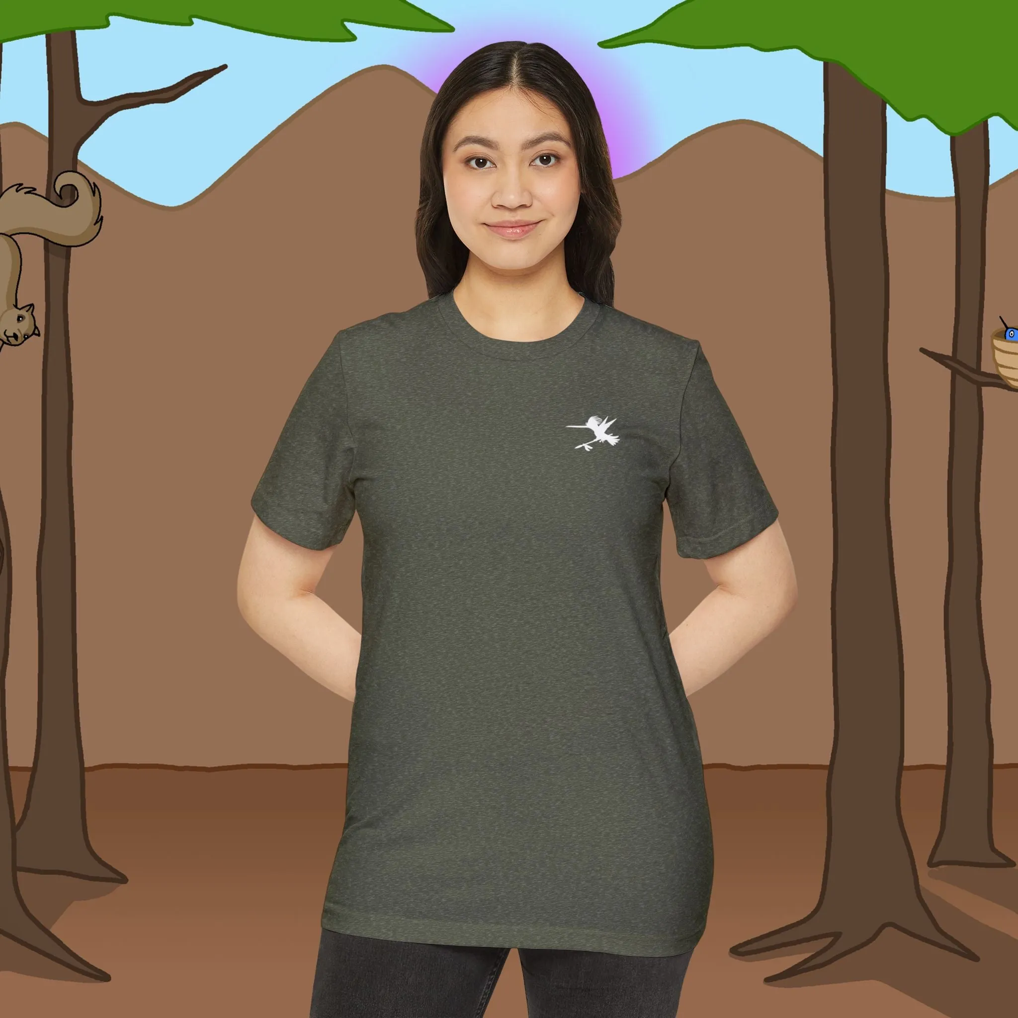 Spear Warrior Recycled Organic Loose Fit T-Shirt