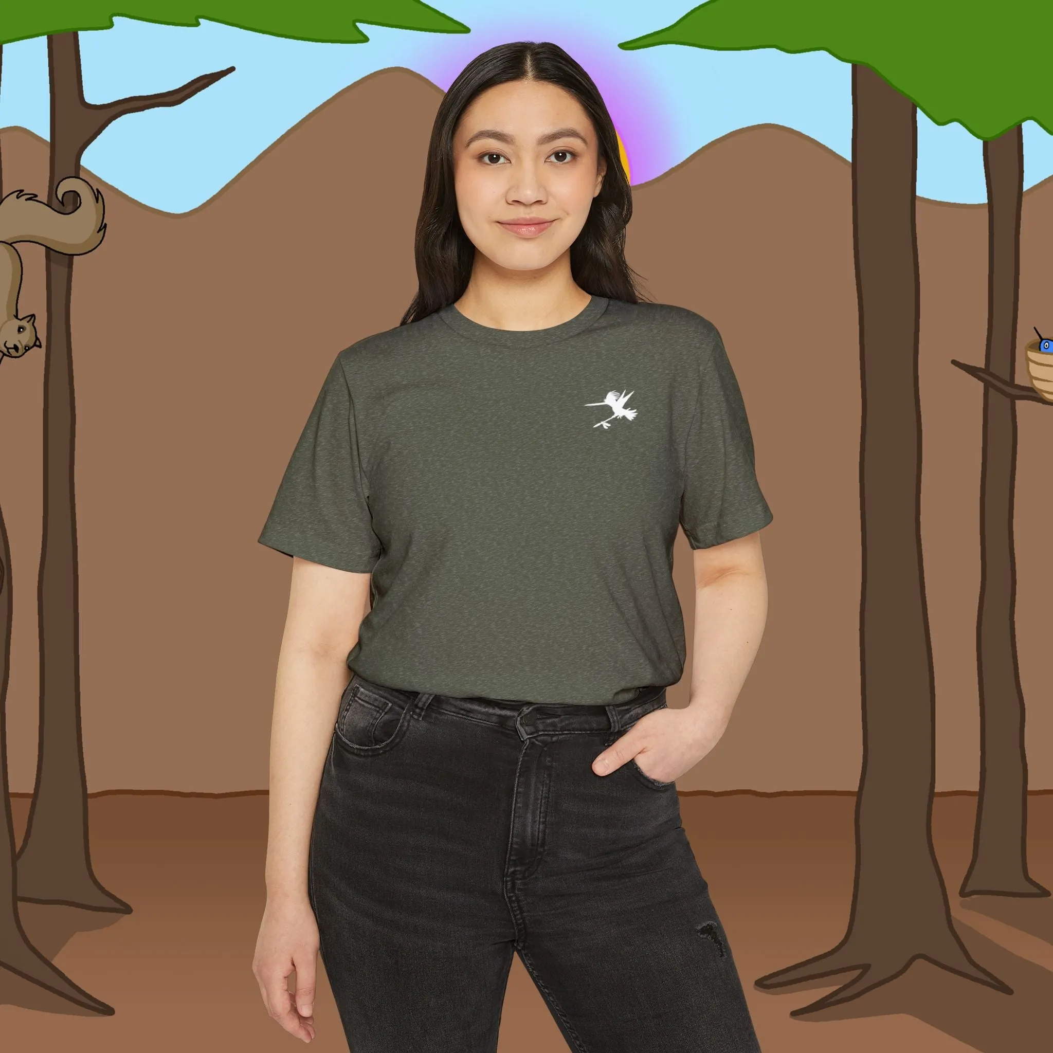 Spear Warrior Recycled Organic Loose Fit T-Shirt