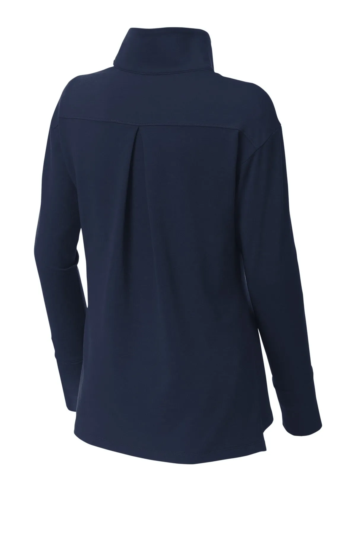 Sport-Tek Women's Sport-Wick Flex Fleece 1/4-Zip. LST561 True Navy