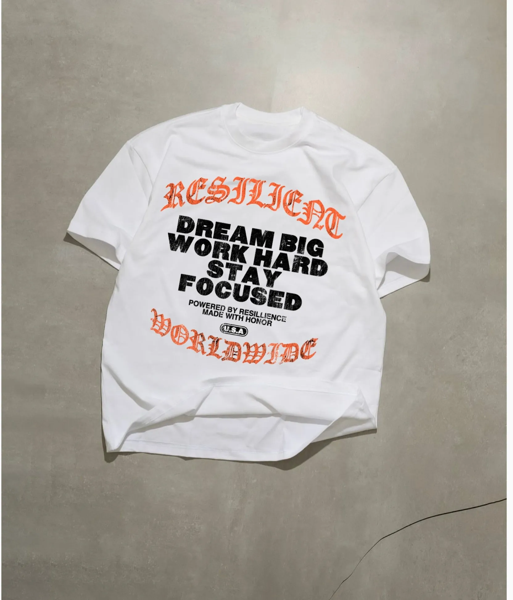 STAY FOCUSED RESILIENT T shirt