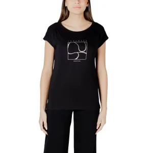 Street One Black Cotton Tops & T-Shirt