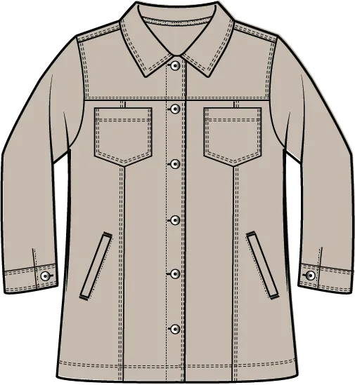 Stretch Denim Boyfriend Jacket