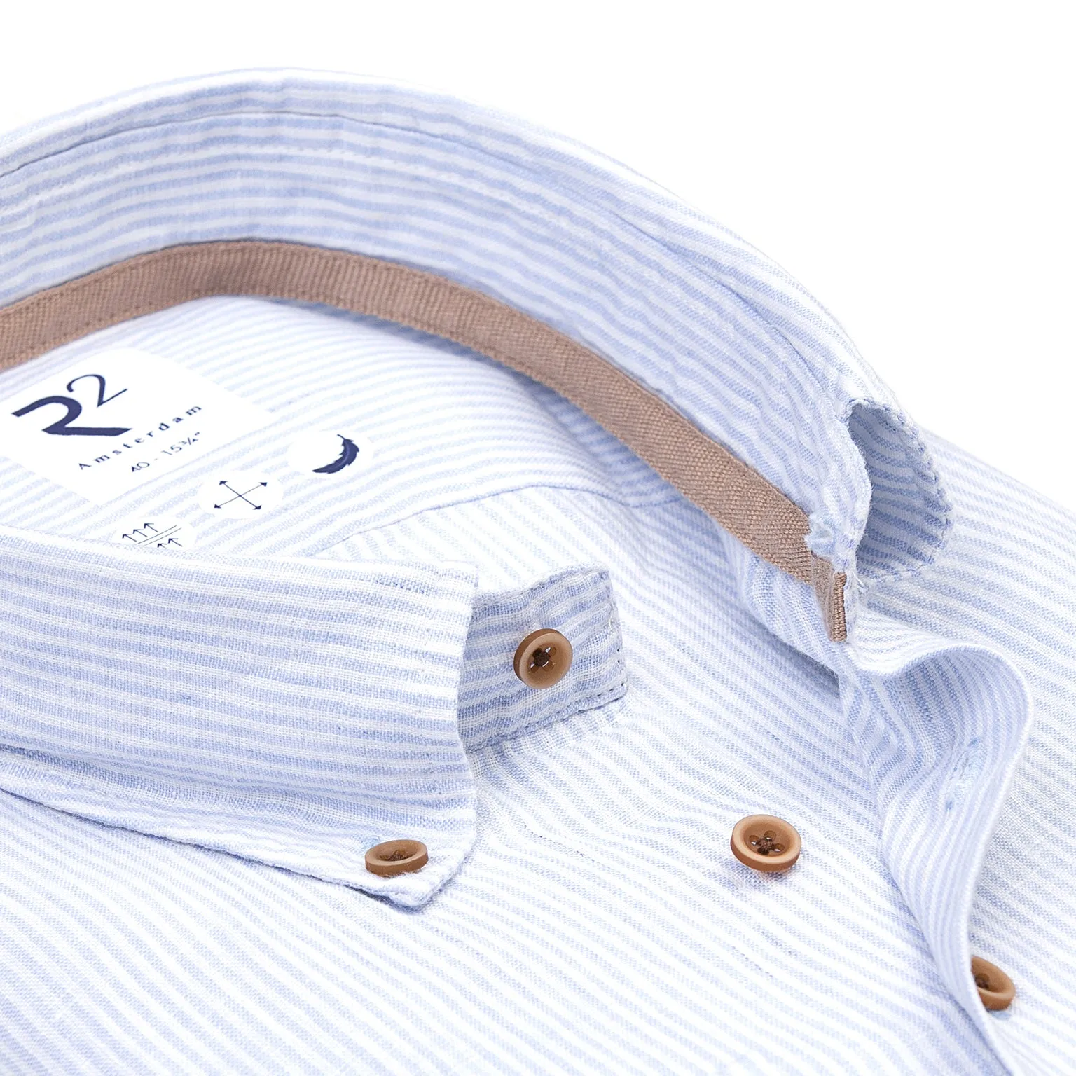 Striped linen shirt