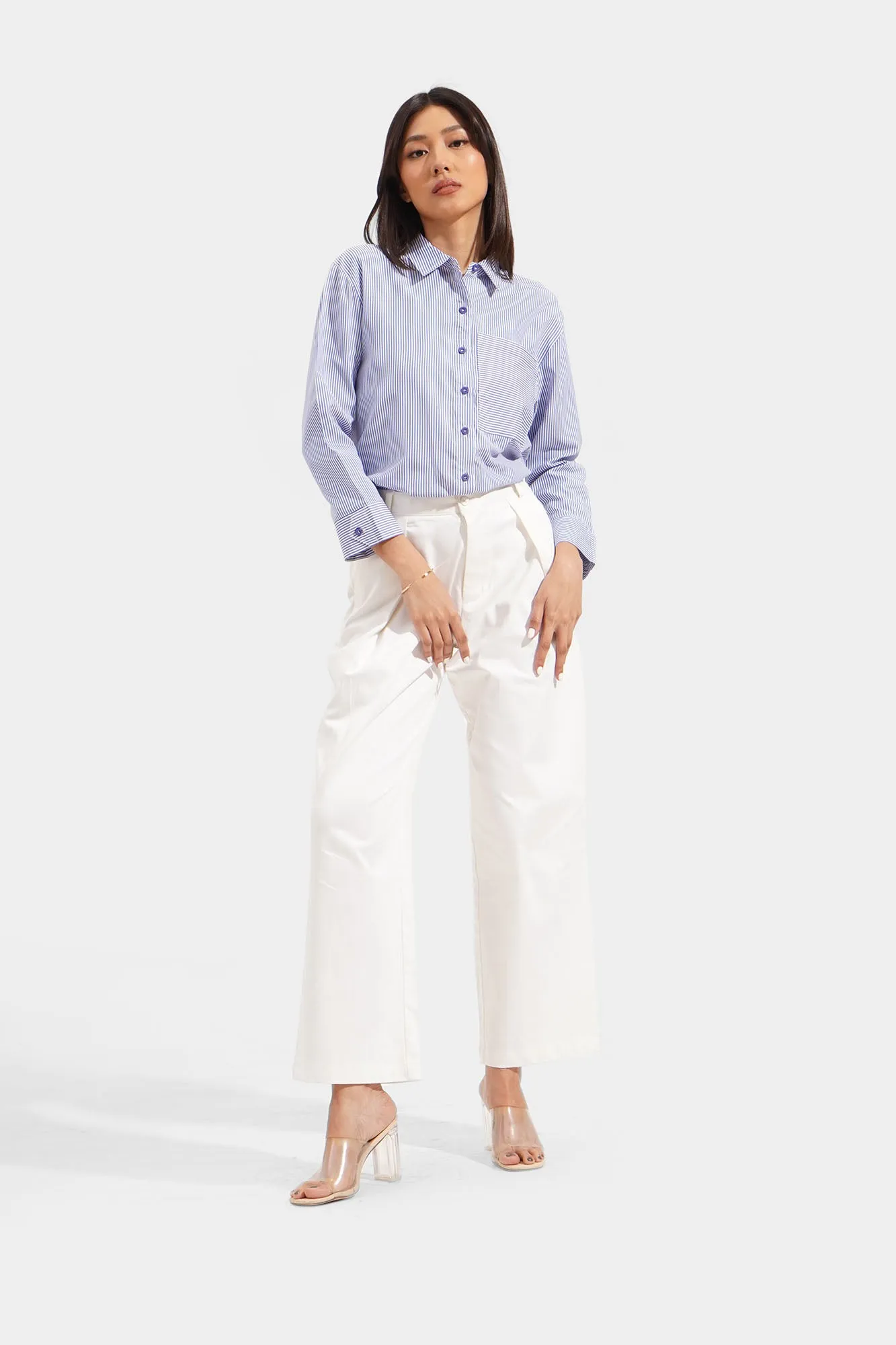 Striped Relaxed Fit Shirt