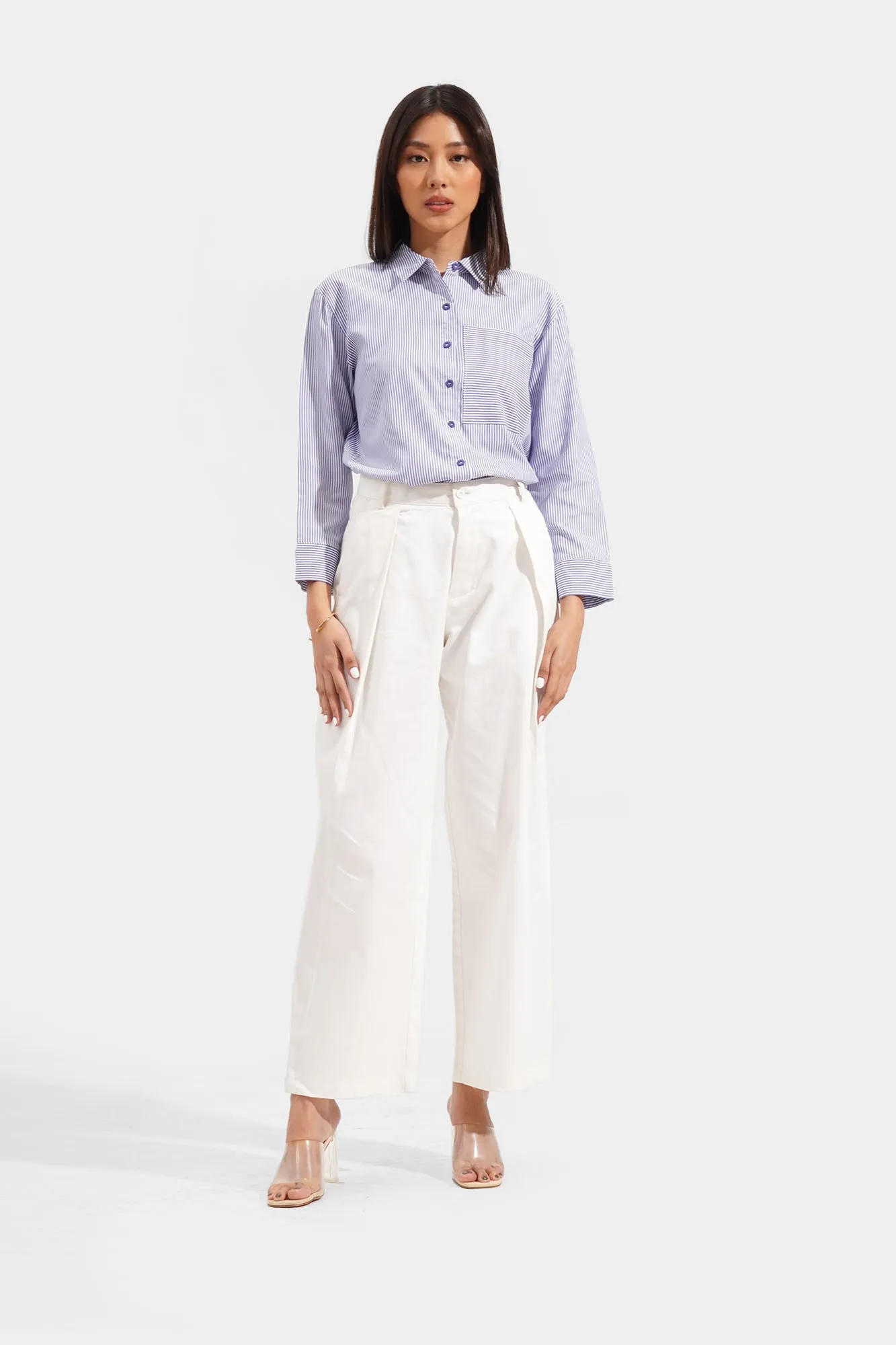Striped Relaxed Fit Shirt