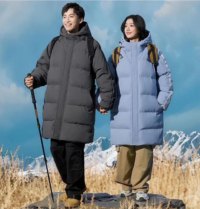 Stylish Hooded Puffer Jacket Windproof and Warm Perfect for Everyone