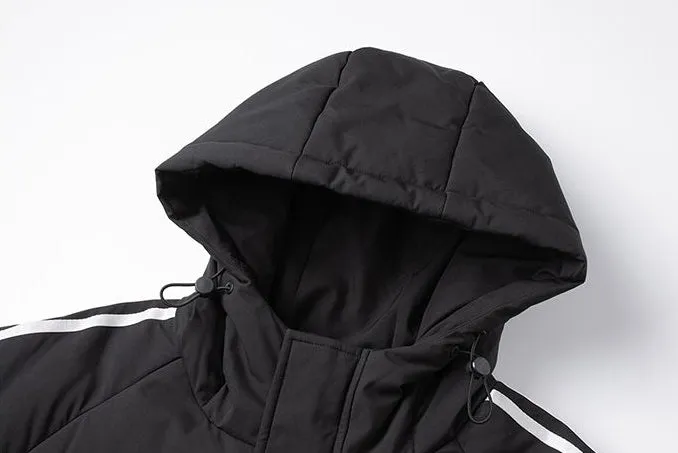 Stylish Hooded Puffer Jacket Windproof and Warm Perfect for Everyone