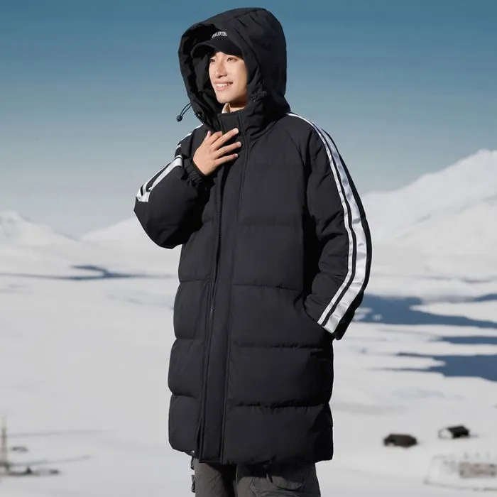 Stylish Hooded Puffer Jacket Windproof and Warm Perfect for Everyone