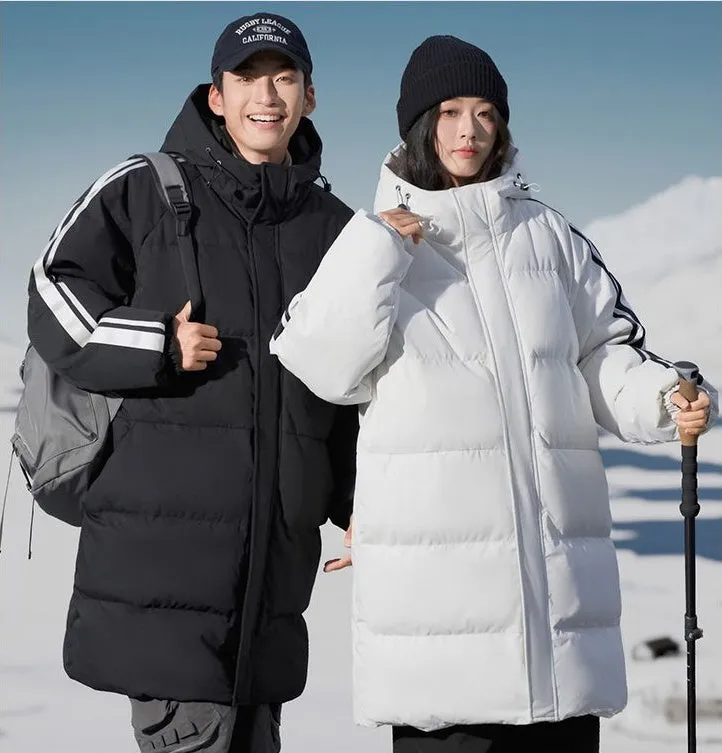 Stylish Hooded Puffer Jacket Windproof and Warm Perfect for Everyone
