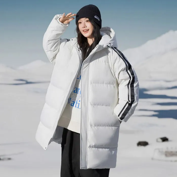 Stylish Hooded Puffer Jacket Windproof and Warm Perfect for Everyone
