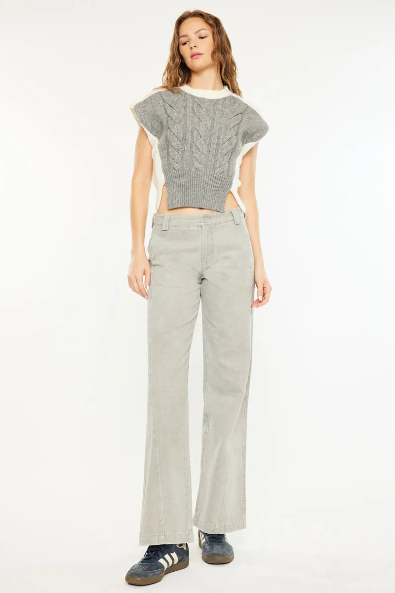 Suzi High Rise Wide Leg Jeans