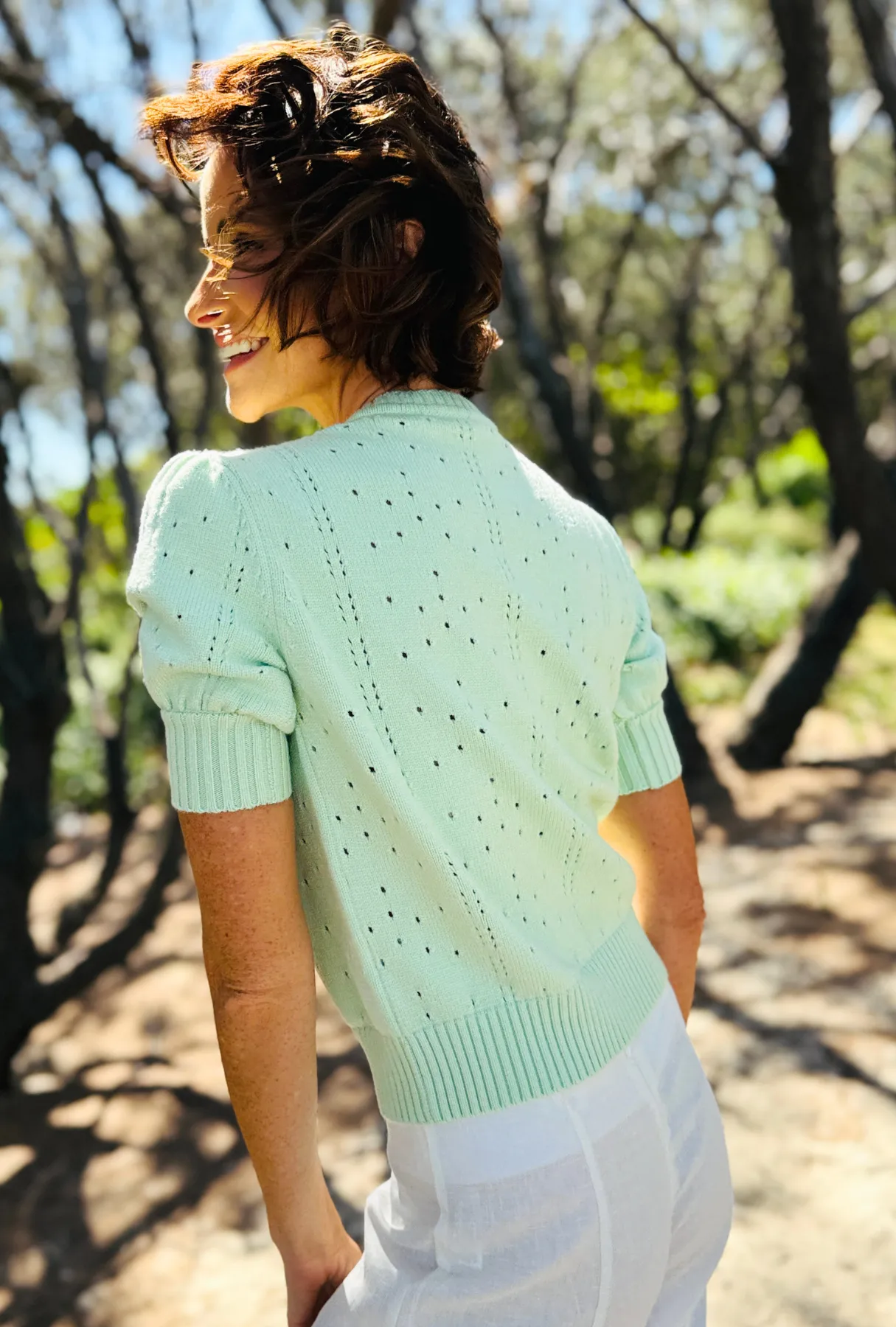 Sweet On You Pullover - Mint