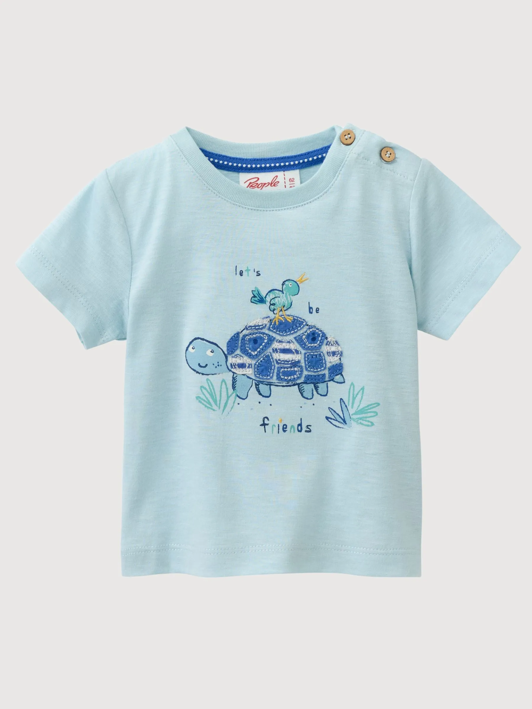 T-shirt Light Blue | People Wear Organic