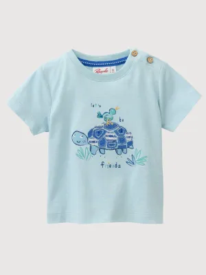 T-shirt Light Blue | People Wear Organic
