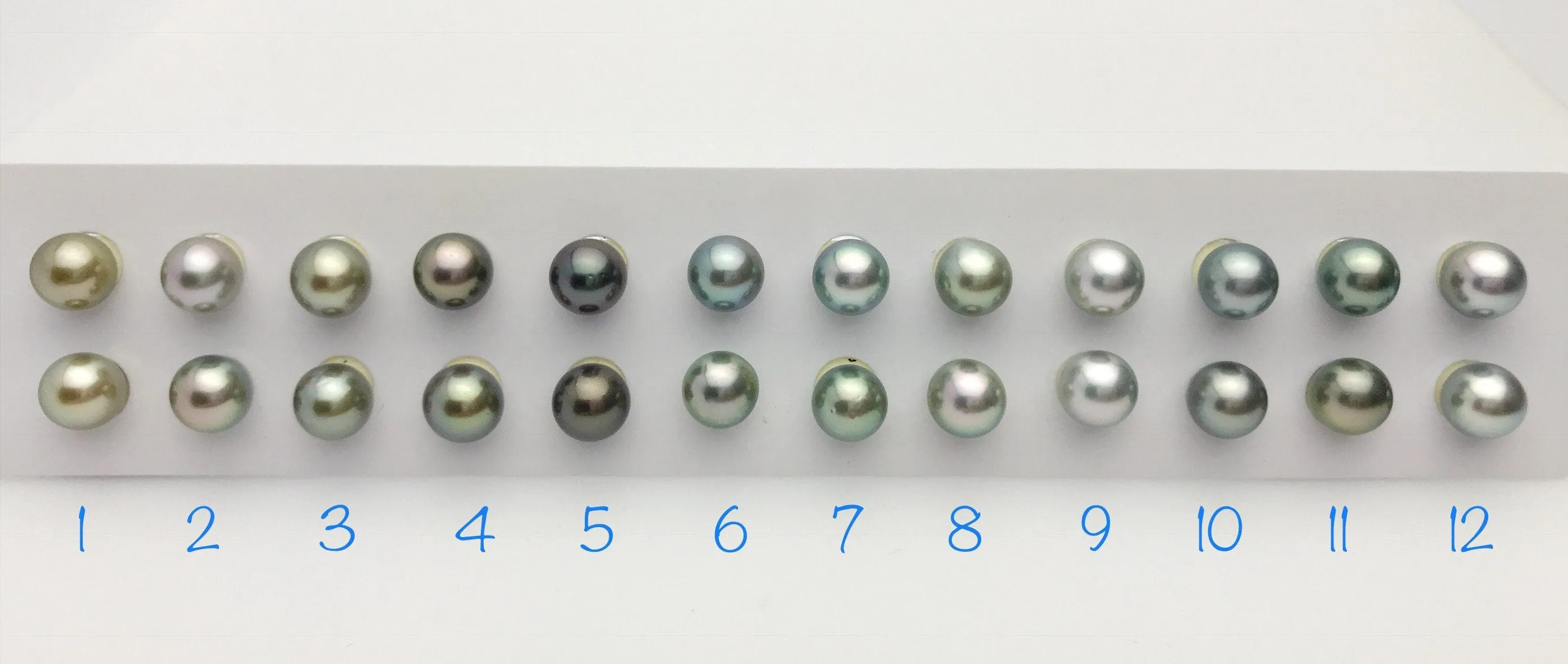 Tahitian AA Loose Matched Pairs Loose 9.5mm to 10mm (185)
