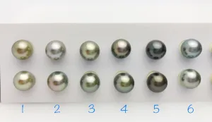 Tahitian AA Loose Matched Pairs Loose 9.5mm to 10mm (185)