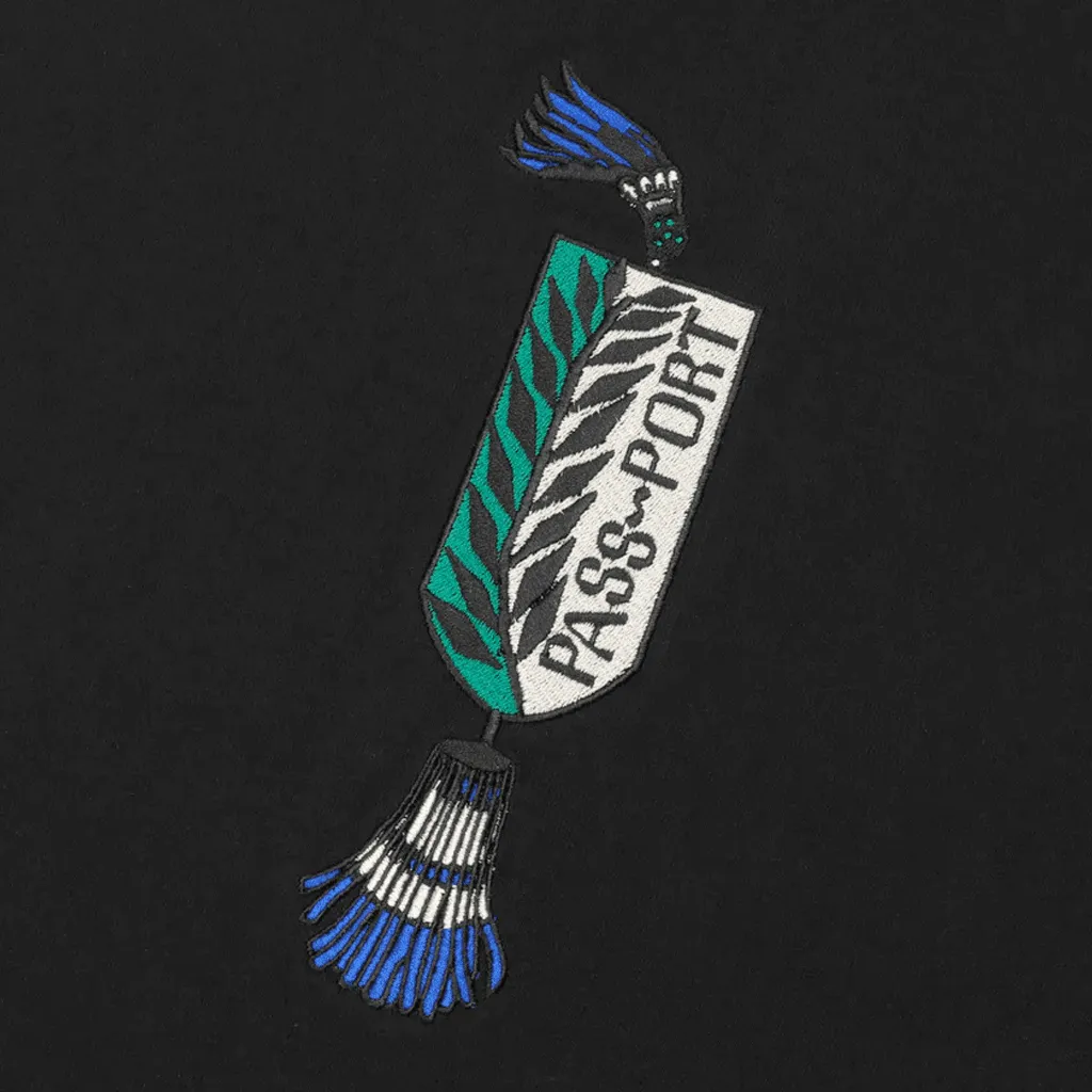 Tassle t-shirt - Black