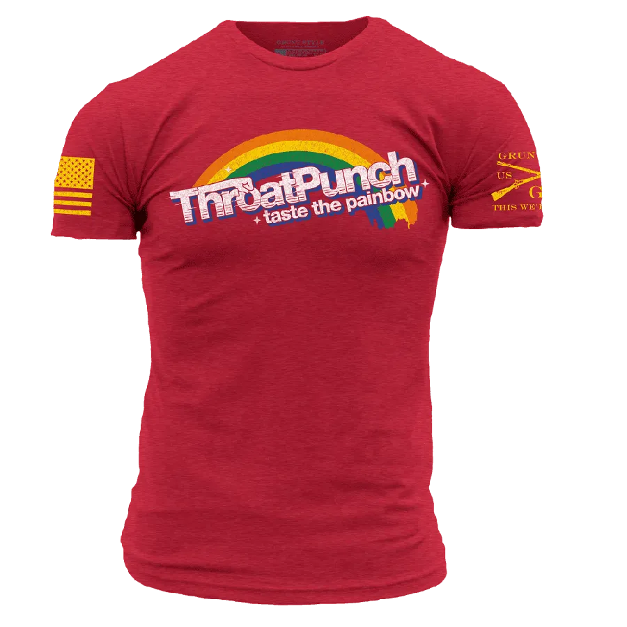 Taste The Painbow T-Shirt - Red