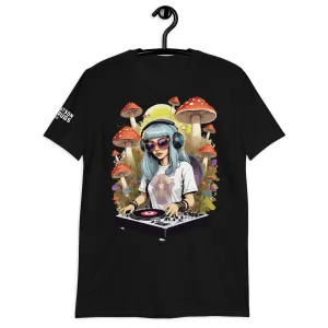 Techno T-Shirt | Psychedelic DJ Girl | Ecstasy Edition
