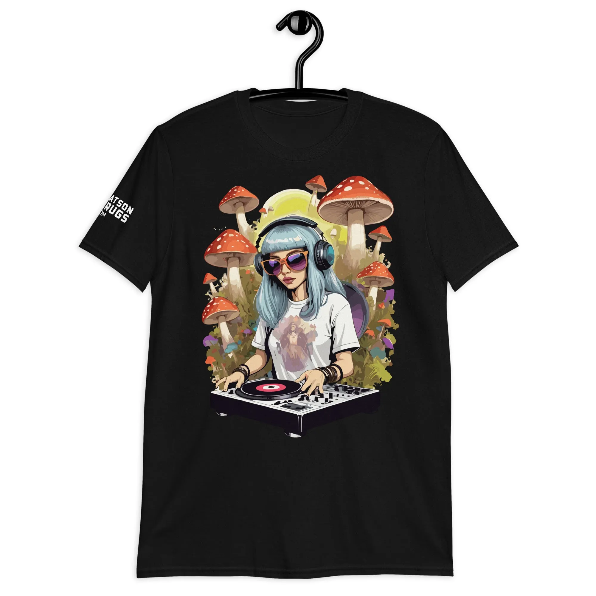 Techno T-Shirt | Psychedelic DJ Girl | Ecstasy Edition