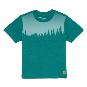 tentree North Sea Heather Juniper Kids T-Shirt