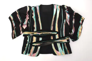 Terry & Toni Art To Wear Wrap Jacket