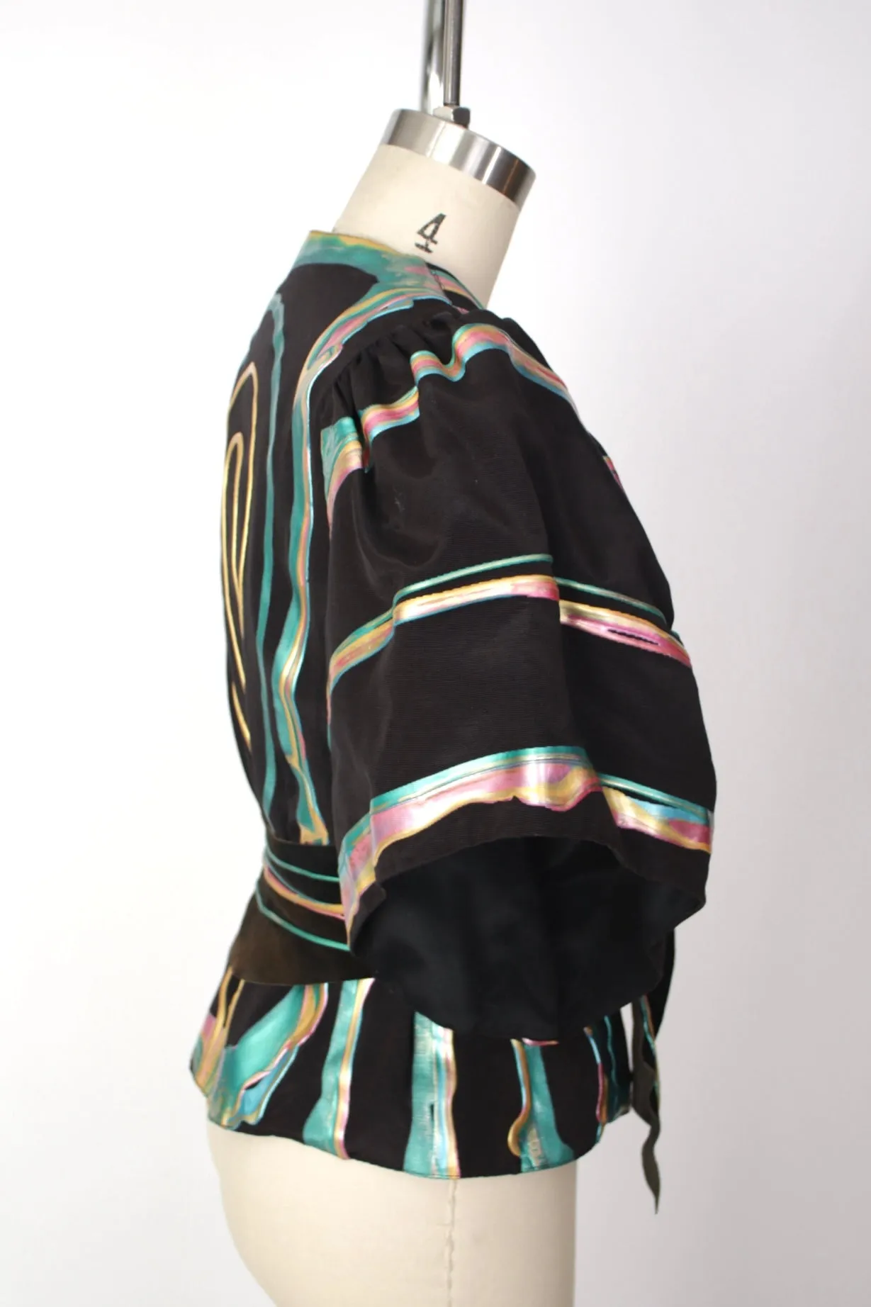 Terry & Toni Art To Wear Wrap Jacket