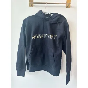 The Kooples Unisex Graphic Hoodie Black Pullover Size xs and med. New
