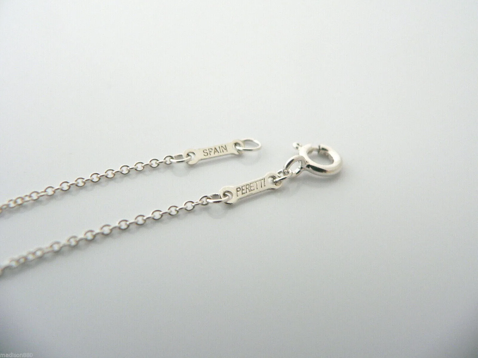 Tiffany & Co Silver Peretti Sirius Star Necklace Pendant Chain Charm Gift Love
