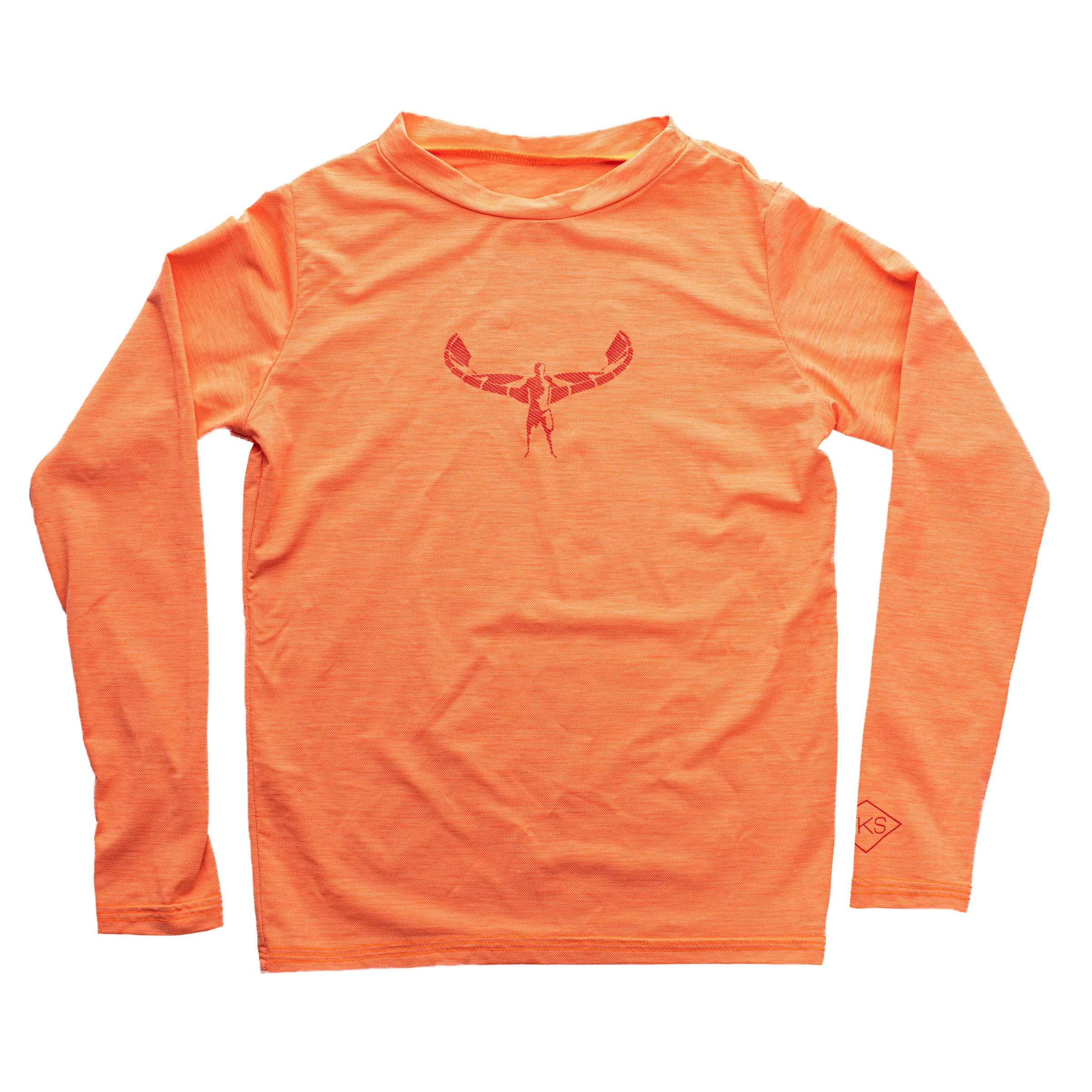 TKS MIAMI KIDS SUNSHIRT LOOSE FIT CORAL UPF 50