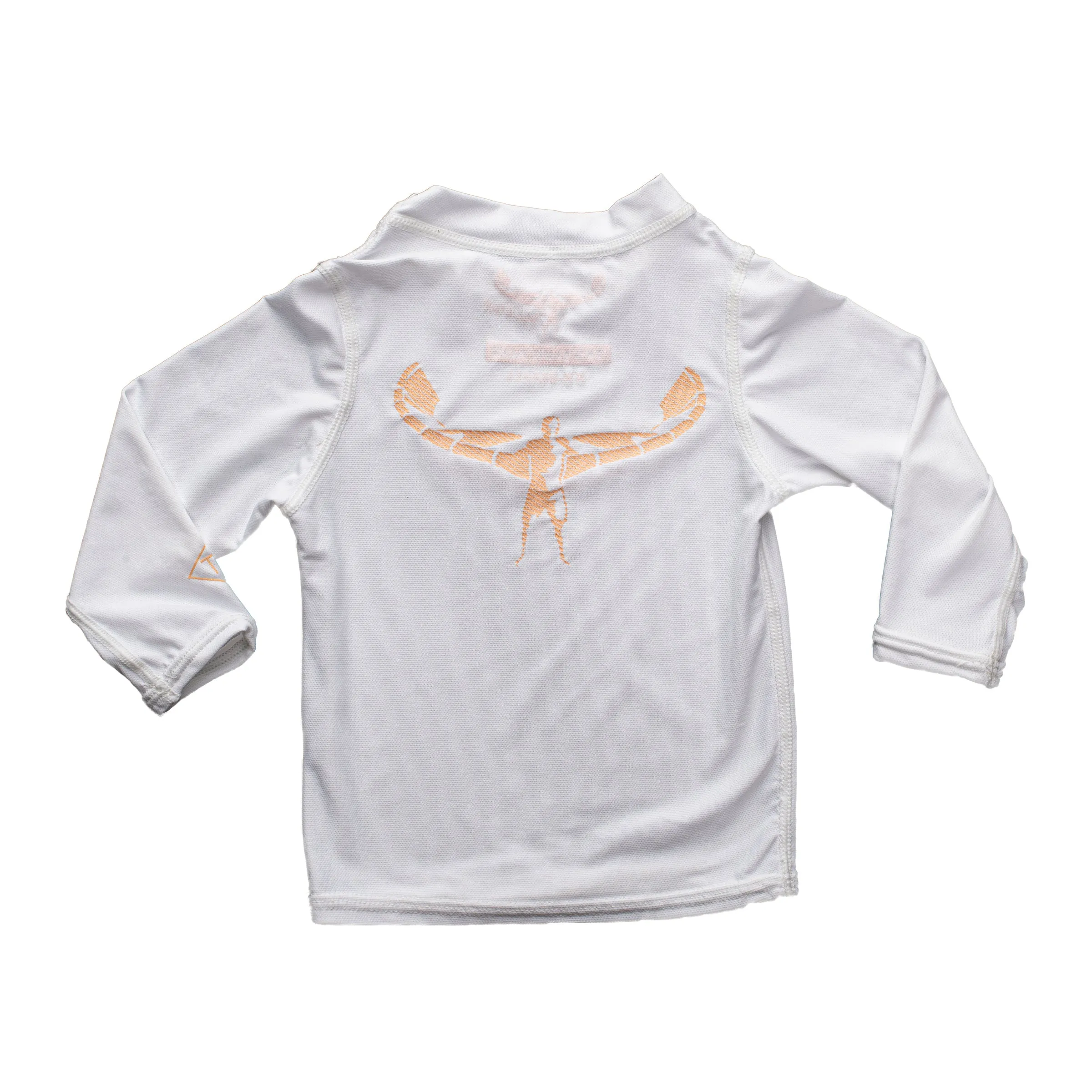 TKS MIAMI KIDS SUNSHIRT LOOSE FIT WHITE/PEACH UV30