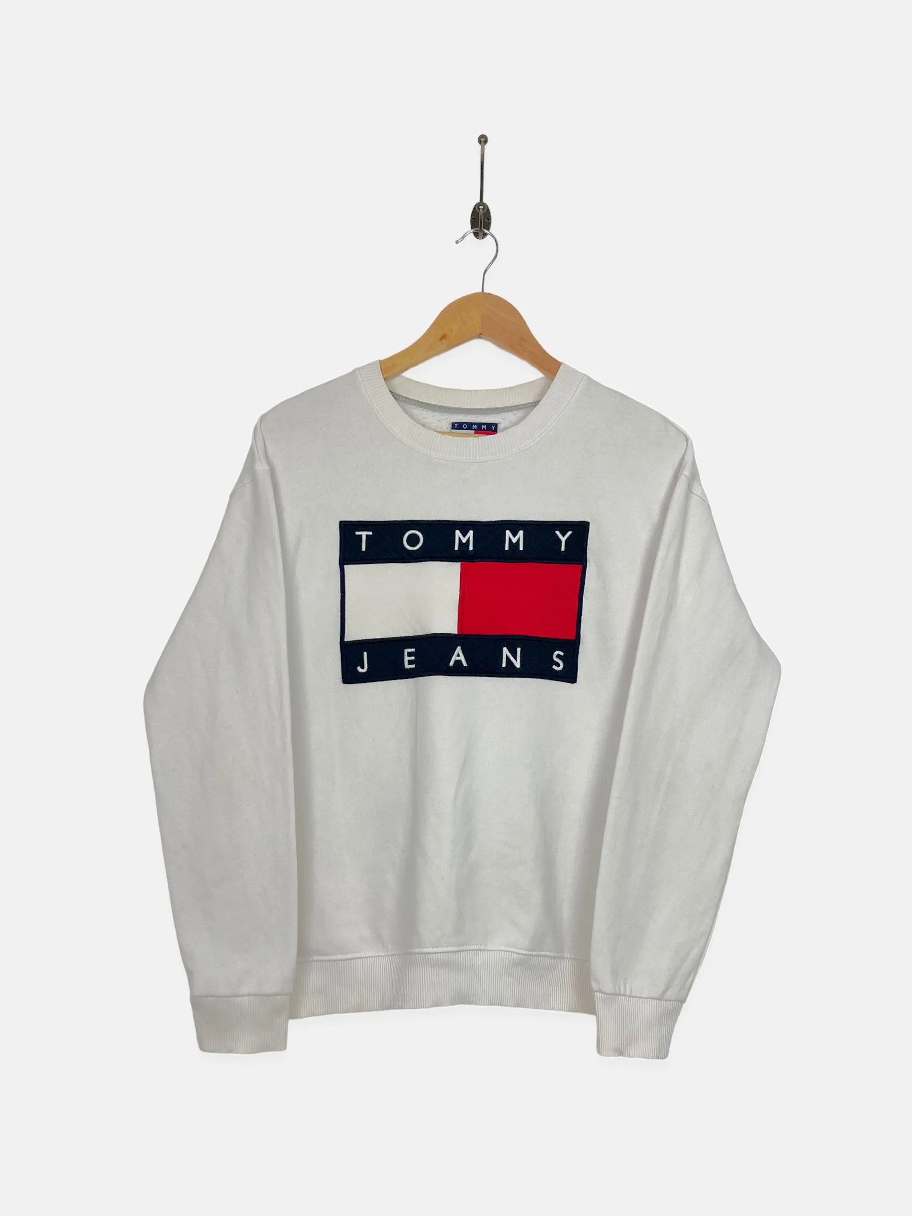Tommy Hilfiger Jeans Embroidered Vintage Sweatshirt Size 8-10