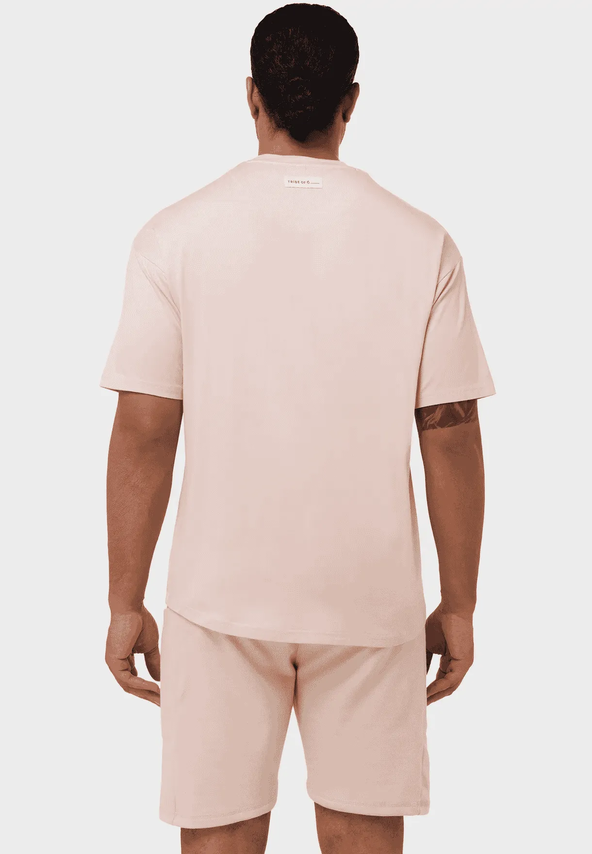TRIBE OF 6 AARON BAMBOO SHORT SLEEVE T-SHIRT WITH RUBBER PRINT