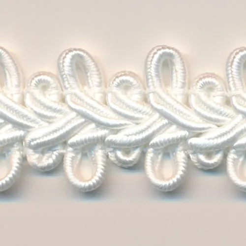 Trimming Braid #01 White