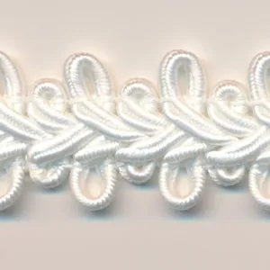 Trimming Braid #01 White