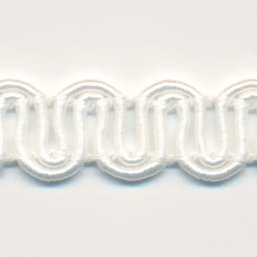 Trimming Braid #01 White