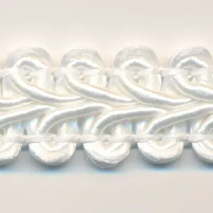 Trimming Braid #01 White