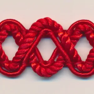 Trimming Braid #42 Red
