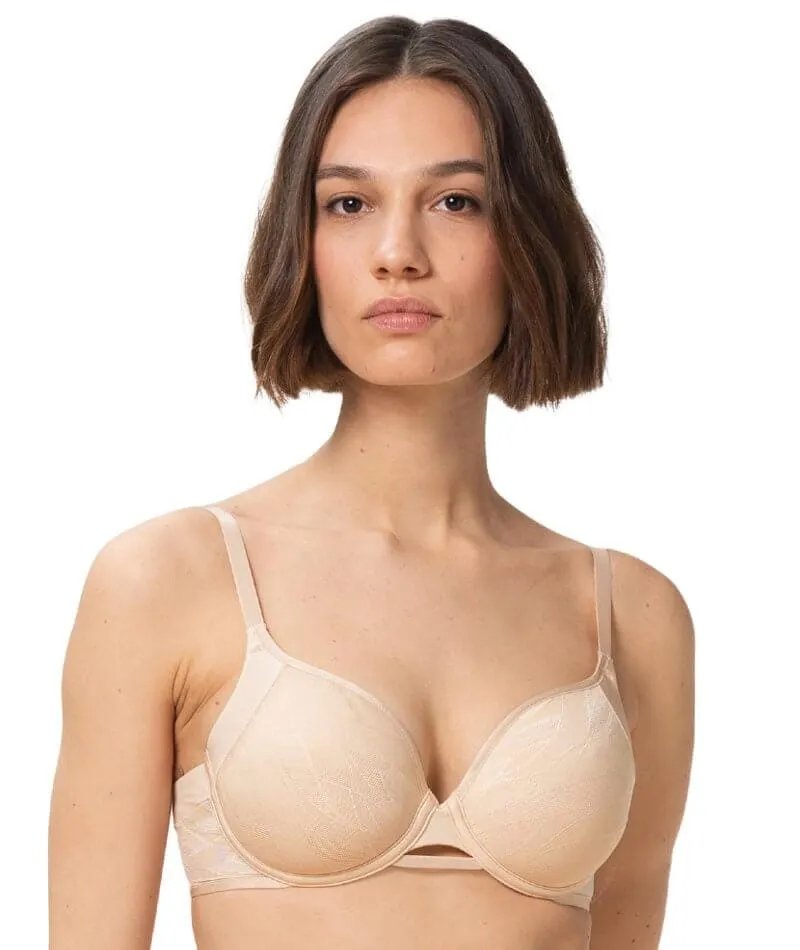 Triumph Airy Sensation Spacer T-Shirt Bra  - Nude Beige