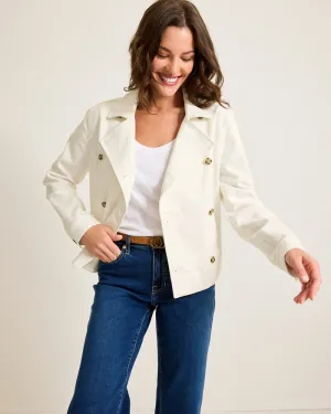 Twill Peacoat