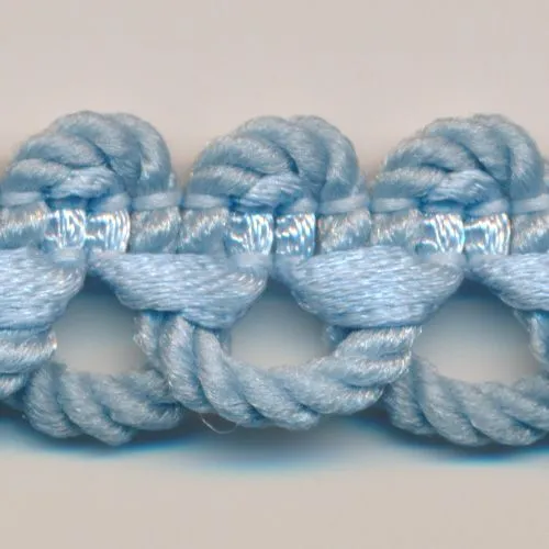 Twist Satin Braid #06 Sherbet Blue