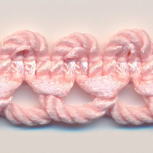 Twist Satin Braid #112 Pink